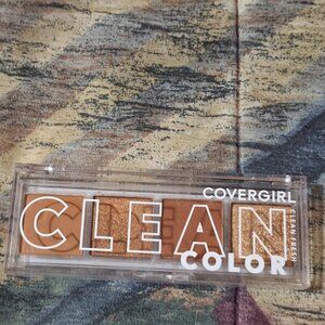 🔥 CoverGirl Clean Fresh Clean Color Eyeshadow Quad – Spiced Copper (252) | NEW